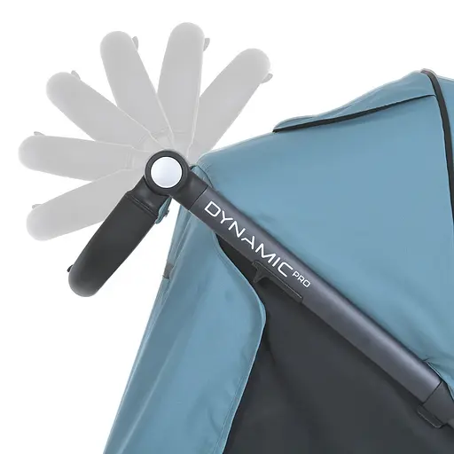 Детская прогулочная коляска-книга El Camino ME 1053-3 Dynamic Pro Arctic Голубая - фото 10