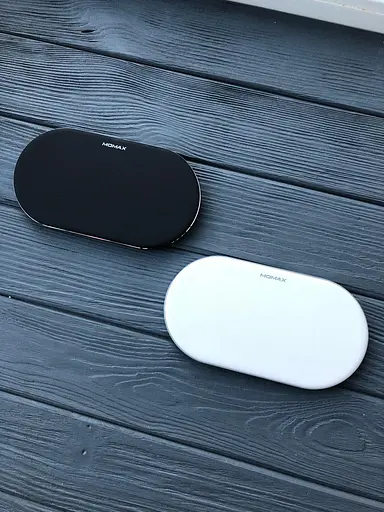 Бездротовий зарядний пристрій подвійний Momax Q.Pad Pro UD11 15w - фото 2