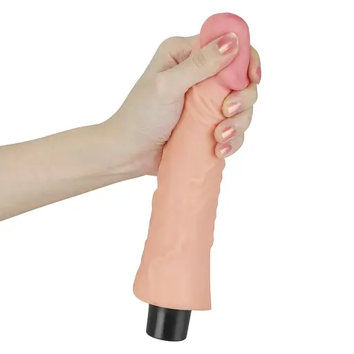 Вібратор Lovetoy Real Softee 8.3" 21.8 см тілесний - фото 4