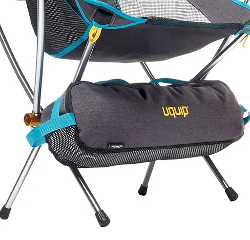 Крісло розкладне Uquip Infinity Lounger Grey (244047) (DAS303225) - фото 5