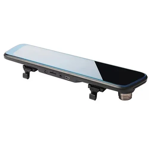 Автомобильный видеорегистратор-зеркало L-9100, 9,66" Touch screen весь экран, 2 камеры, 1080P Full HD - фото 4