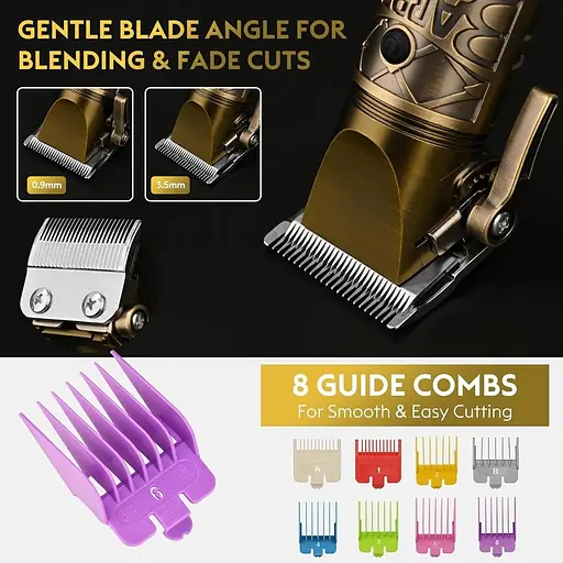 Профессиональные машинки для стрижки волос "все в 1" для мужчин - фото 5