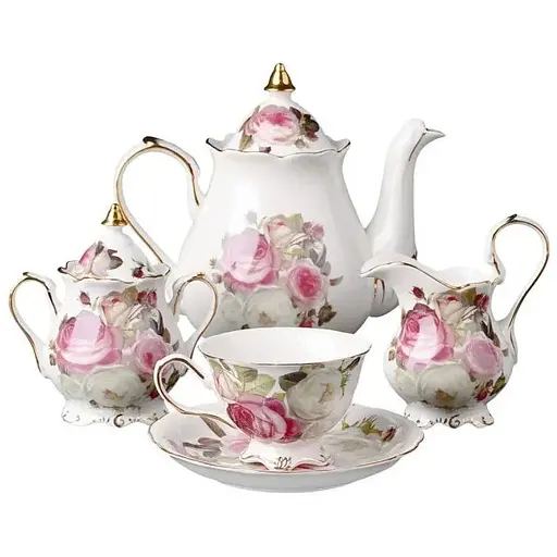 Чайний сервіз на 6 персон 17 предметів NP38SETTEA