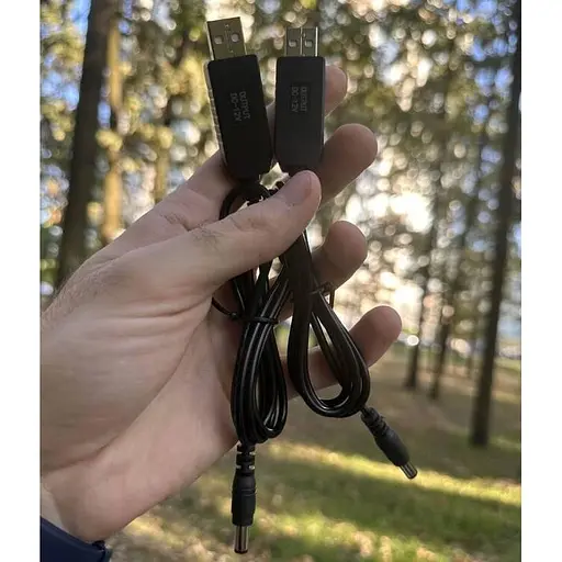 Кабель для Wi-Fi роутера USB-DC 12V з перетворювачем для живлення від павербанка - фото 10
