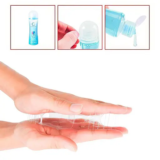 Гель-лубрикант зволожуючий їстівний без смаку та запаху 100 мл на водній основі - фото 3