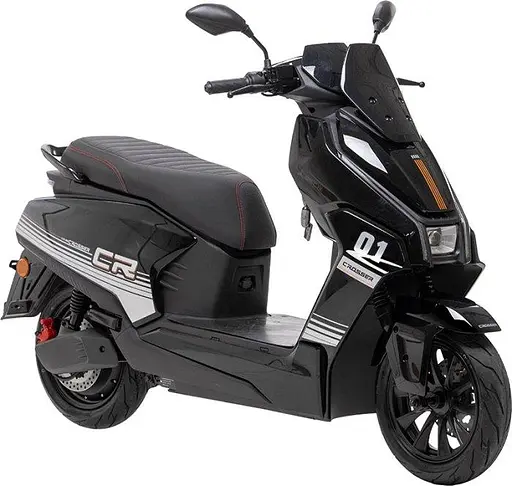 Электроскутер Двухместный Crosser CR22 (2500W, 72V/35Ah) Черный