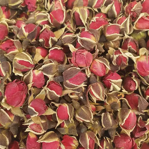 100 г роза чайна бутони чорно-червоні сушені - свіжий урожай