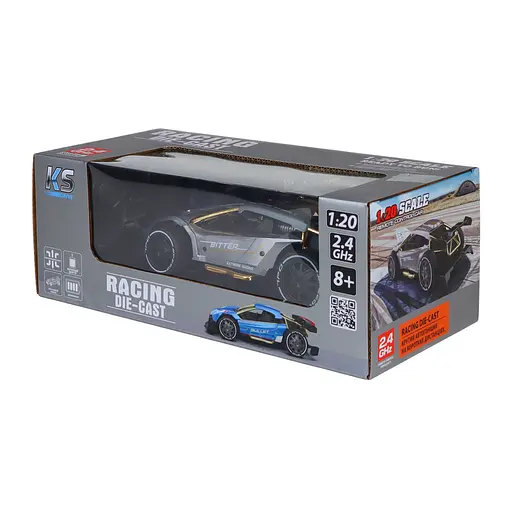 Автомобиль на радиоуправлении KS Drive Extreme Racing серебристый (SL-8212ARHS) - фото 9
