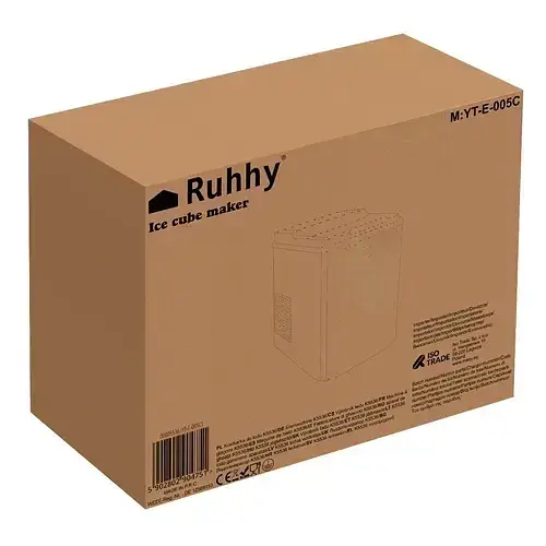 Льодогенератор Ruhhy 25565 (12 кг/добу) з дисплеєм та функцією самоочищення - фото 8