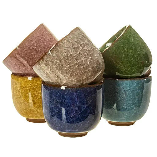 Набор Пиал Newtea "Ледяной Букет" 100 мл 6 шт. - фото 4