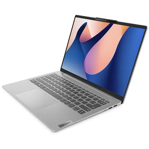 Ноутбук Lenovo IdeaPad Slim 5 14IAH8 з процесором Intel Core i5-12450 Pana la 4.4 GHz, 14", WUXGA, IPS, 8GB LPDDR5 RAM, 512GB SSD, Intel UHD графікою, No OS, Cloud сірий - фото 6