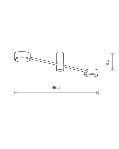 Стельовий світильник Nowodvorski 7943 Orbit II - фото 3