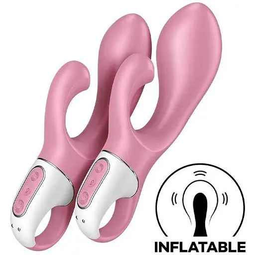 Вибратор-кролик Satisfyer Air Pump Bunny 2 надувается - фото 2