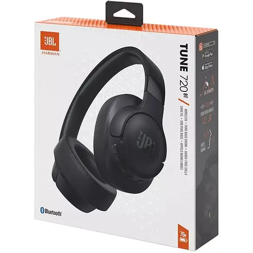 Наушники JBL Tune 720BT Bluetooth, Black - фото 9