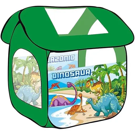 Дитячий намет-будиночок "Динозаври" 8009KL 114х102х112 см