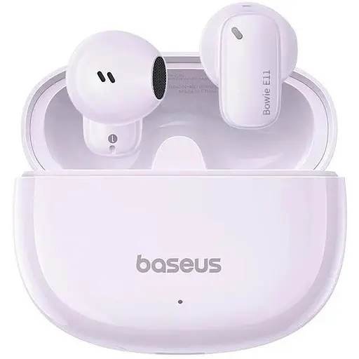 Бездротові навушники Baseus Bowie E11 True Wireless Earphones, ENC, BT5.3, 40mAh, 400mAh, 7h, Purple A00053500533-Z1