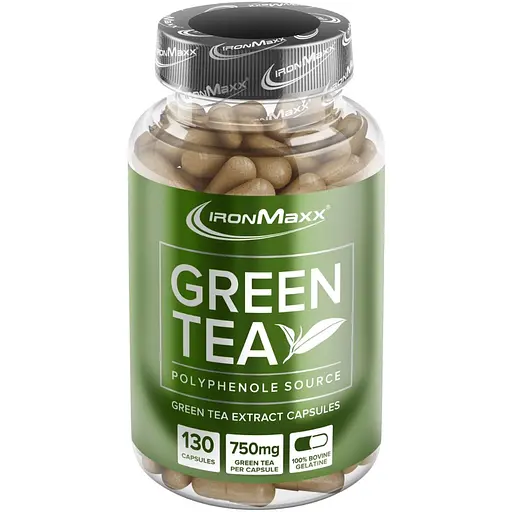 Натуральная добавка IronMaxx Green Tea130 капсул