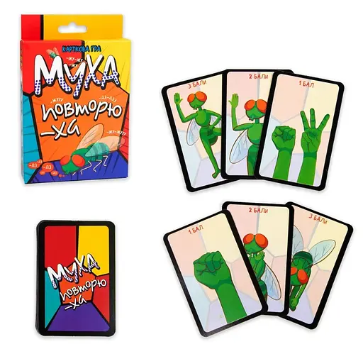 Настільна гра Муха-повторюха, Стратег (українською)