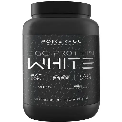Яичный протеин Powerful Progress Egg Protein White, 900 грамм - Соленая карамель