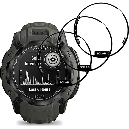 Захисна плівка DK CDK для Garmin Instinct 2X Composite Film box 3 шт. (017542) (black) - фото 2