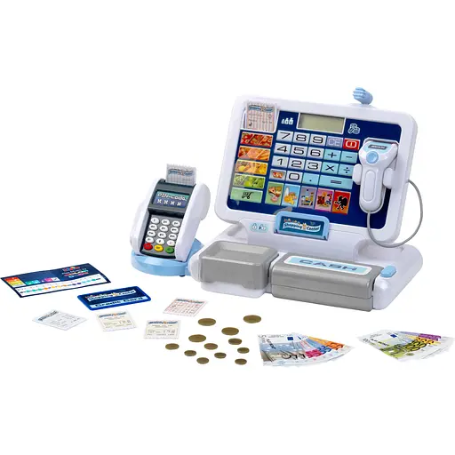 Игрушечный кассовый электронный аппарат с планшетом Klein MM (9324)