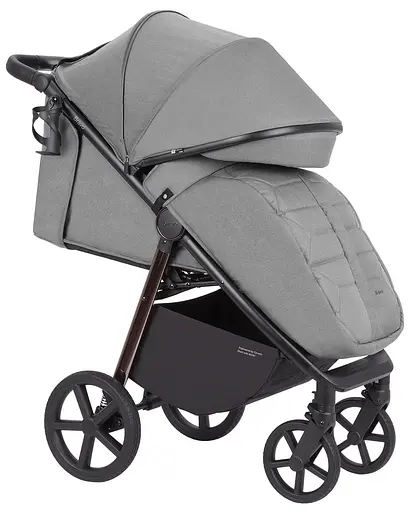 Прогулочная коляска-книга Carrello Bravo CRL-5515 Mist Grey - фото 4