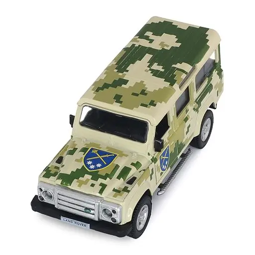 Автомодель серии Шевроны Героев LAND ROVER DEFENDER, ОК ВОСТОК