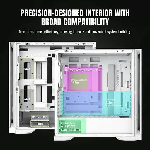 Корпус GameMax LEADER 2 WH (9101-0900R0002) - фото 13