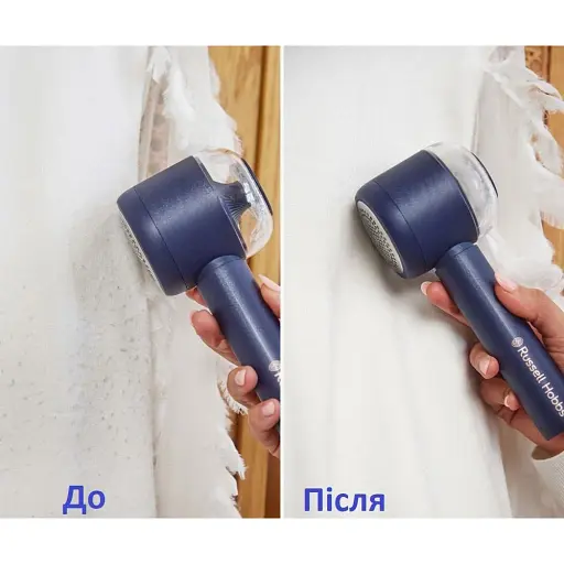 Машинка для видалення ковтунців Russell Hobbs Revive синій (27660-56) - фото 6