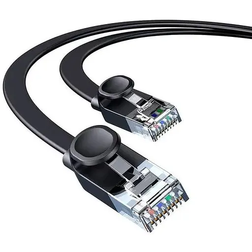 Кабель Baseus High Speed Шесть типов RJ45 Gigabit сетевой плоский кабель 1 м (PCWL-B01)