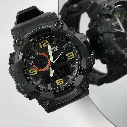 Наручний годинник чоловічий 1520BK All Black. Skmei acs0030704 - фото 4