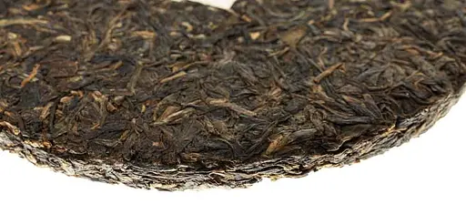 Шен пуер Сягуань Червона мітка метал 2013 р. - млинець, 357 г - фото 8