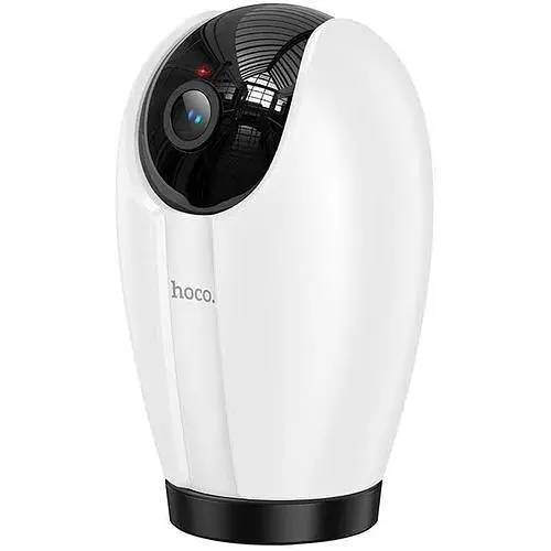 Камера відеоспостереження Hoco Indoor PTZ HD camera D6 3MP FHD Google Assistant Infrared - фото 1