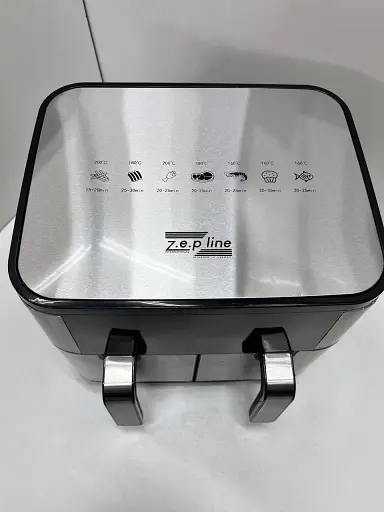 Аэрофритюрница на 2 чаши Zepline ZP-209 мощностью 4000 Вт на 12 л - фото 7