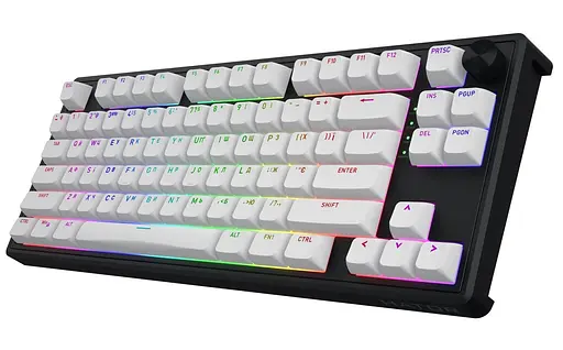 Клавіатура HATOR Skyfall 80 MAG ULTRA 8K White Black (HTK1880UA) - фото 2