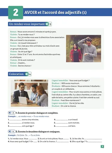 Grammaire en dialogues. Grand débutant (A1) - Livre + Audio en ligne - фото 6