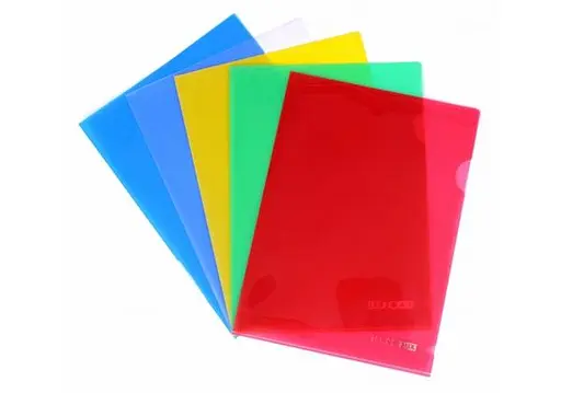 Папка-куточок А5 E31156 Economix, 180 мкм, фактура глянець (4044572311566) МІКС - фото 2