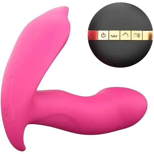 Вібратор з підігрівом Dorcel Secret Clit 7 см рожевий