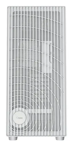 Корпус OCYPUS GAMMA C70 WH (GAMMA-C70-WHG000XX-GL) без блока питания - фото 3