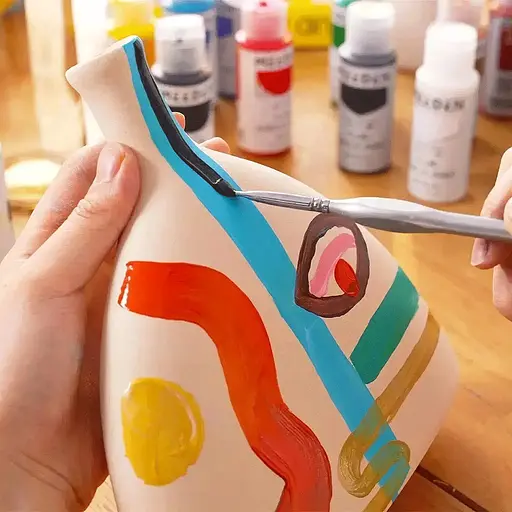 Набір рідких акрилових фарб Fluid Basic 6×60 мл MEEDEN - фото 5