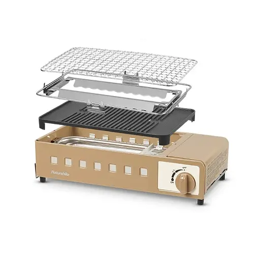 Газовая горелка-гриль Naturehike CNH22CJ007 2300Вт (Бежевый)