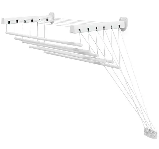 Сушилка для белья настенно-потолочная Casa Si Pick Up White (DAS302381) - фото 1