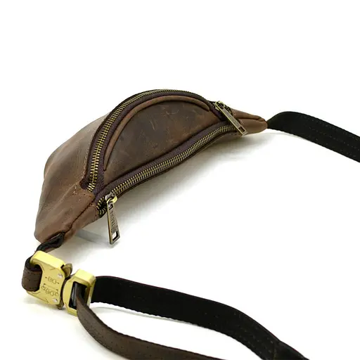 Чоловіча шкіряна бананка TARWA 11х28х6 см sum0025653 - фото 4