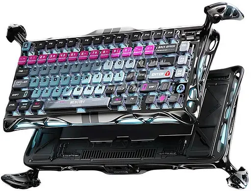 Клавіатура GravaStar Mercury V75 Pro 80keys Magnetic Jade Gaming 8K USB-A RGB Cyberpunk (GS_V75_PRO_RM_EGRY) - фото 5