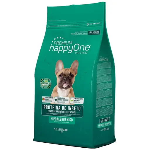Сухой корм для собак happyOne Premium Adult Dog Insect Protein гипоаллергенный с протеином насекомых 10 кг - фото 1