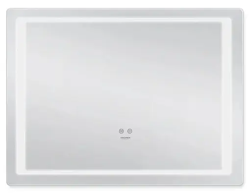 Дзеркало Kroner KRM Spiegel HR2 - 8060 з LED-підсвічуванням та антизапітнінням (CV030033) - фото 5