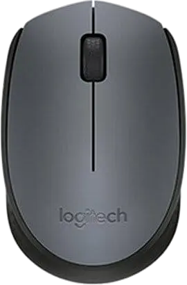 Мышь беспроводная Logitech M170 Grey/Black (910-004642)