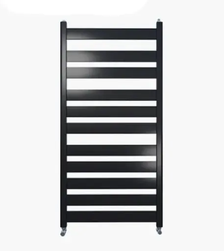 Рушникосушка водяна Heizung Париж WP 10/55 1125х550 мм 540 Вт Чорний 30412 - фото 1