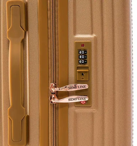 Валіза Semi Line 24" (M) Gold (T5667-3) (DAS302655) - фото 7