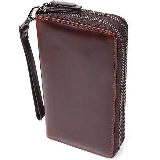 Чоловічий клатч із натуральної шкіри Vintage 12х21х3,5 см sum0027502 - фото 1